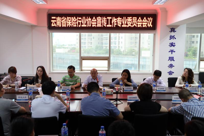 云南省保险行业协会召开2021年第二次宣传工作专业委员会
